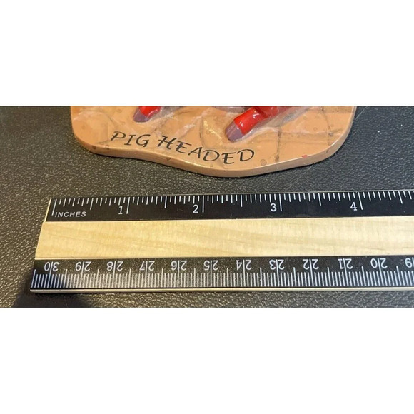 Pig Headed‎ Invasion Collectible Figurine Farm Anthropomorphic Decor 2001 - Picture 6 of 7